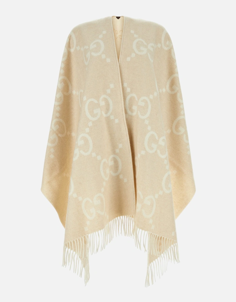 Gucci リバーシブルジャンボGGカシミヤケープ () IFCHIC.COM