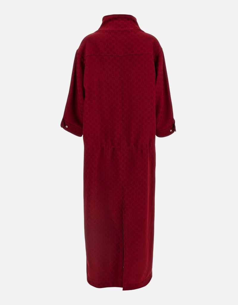 Gucci GG Jacquard Oversized Coat () IFCHIC.COM Gucci GG Jacquard Oversized Coat () IFCHIC.COM