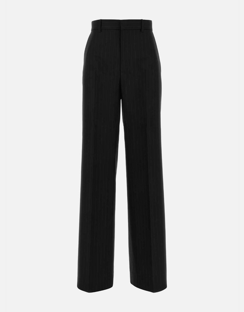 Gucci ピンストライプウールパンツ (すべての新品) IFCHIC.COM