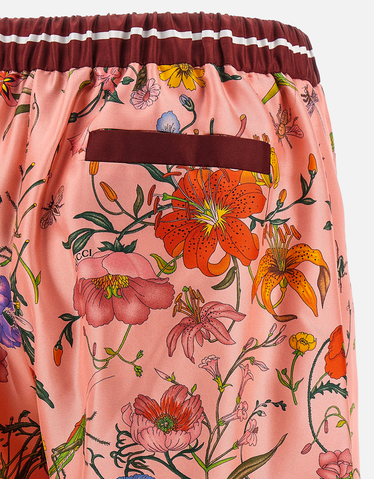 Gucci プリントシルクパンツ (すべての新品) IFCHIC.COM