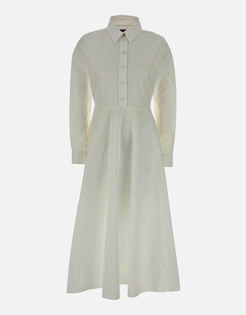 white christmas dresses GUCCI BLUE GOLD COTTON LAMÉ GG DRESS main image 1