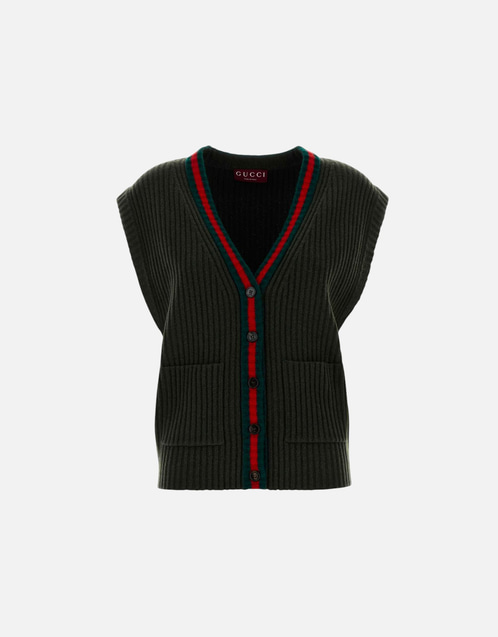 OLD GUCCI 70〜80s knit vest 48サイズ OLD GUCCI 70〜80s knit vest 48サイズ - メルカリ