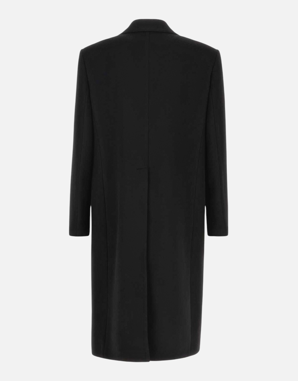 Gucci メンズ ウール カシミヤ ブレンド パッド入りショルダー コート