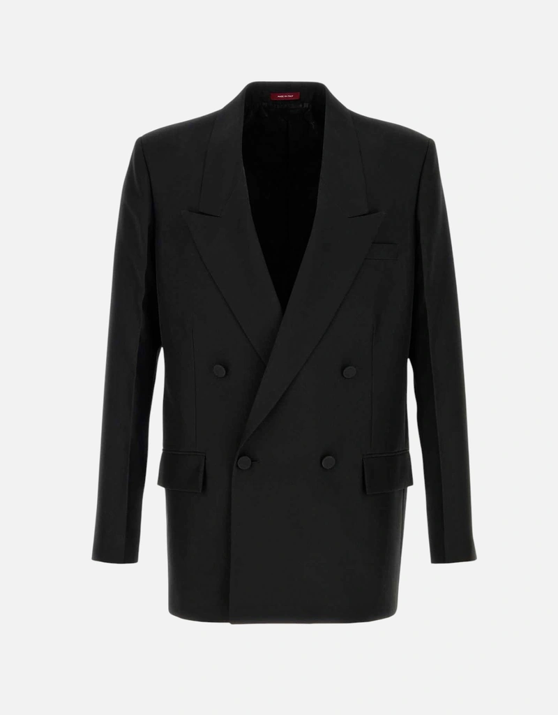 Gucci メンズダブルブレストテクニカルパナマジャケット (すべての新品