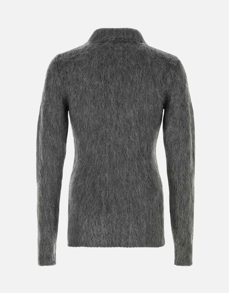 Gucci メンズブラッシュドウールモヘアポイントカラーカーディガンズ