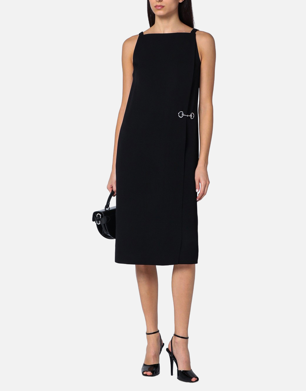 Gucci ホースビットサブレミディドレス (ドレス) IFCHIC.COM