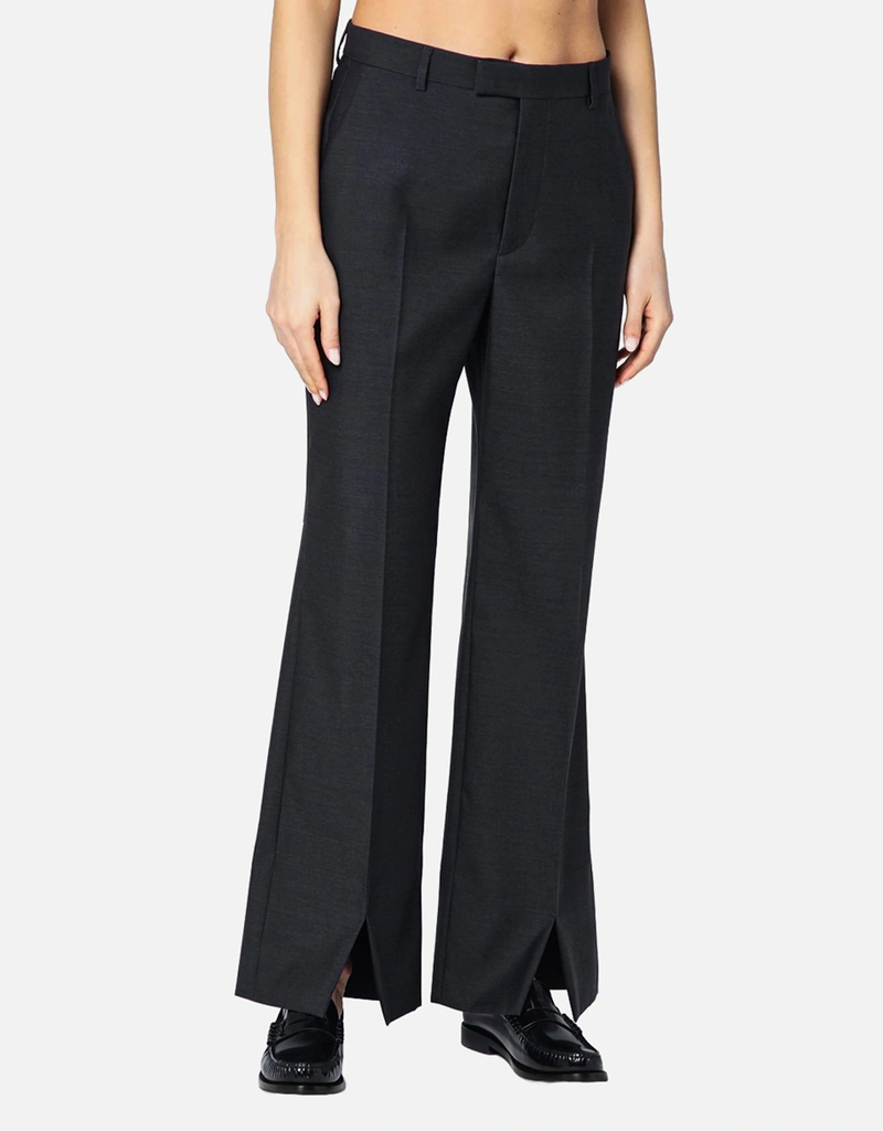 【新品未使用】　GUCCI ウールパンツ Gucci グレーウールパンツ (パンツ) IFCHIC.COM