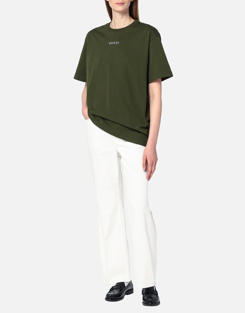 Gucci クロップドフレアデニムパンツ (パンツ) IFCHIC.COM