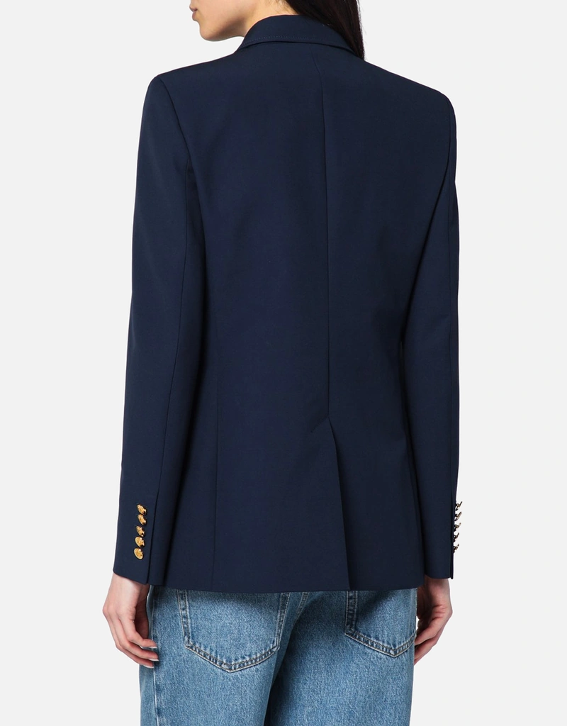 Gucci ダブルブレストシルクブルージャケット (すべての新品) IFCHIC.COM
