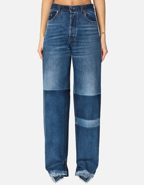 ブイ　フゥォン　ズン Gucci ホワイト ワイドレッグデニム　23 ブイ フゥォン ズン Gucci ホワイト ワイドレッグデニム 23 グッチ