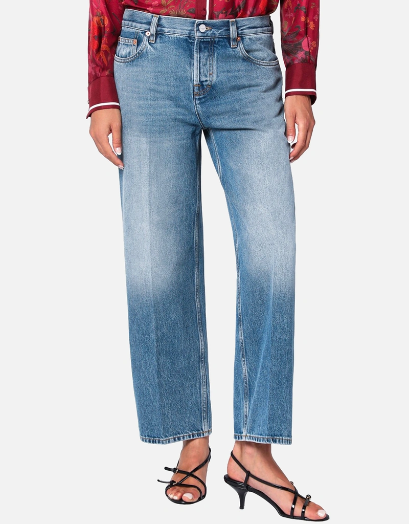 Gucci フェードエフェクトストレートジーンズ (パンツ) IFCHIC.COM