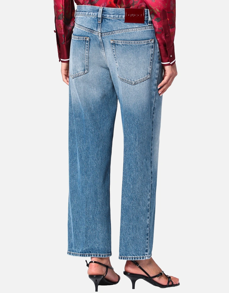 Gucci フェードエフェクトストレートジーンズ (パンツ) IFCHIC.COM