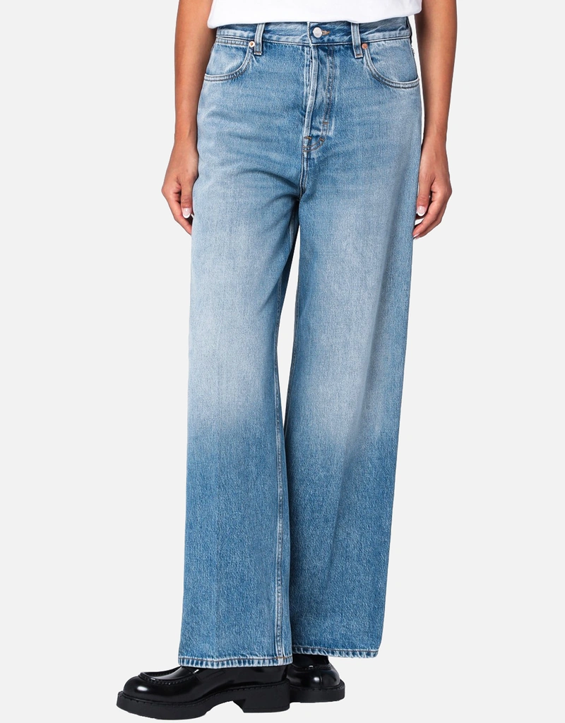 Gucci ワイドライトブルーデニムジーンズ (パンツ) IFCHIC.COM