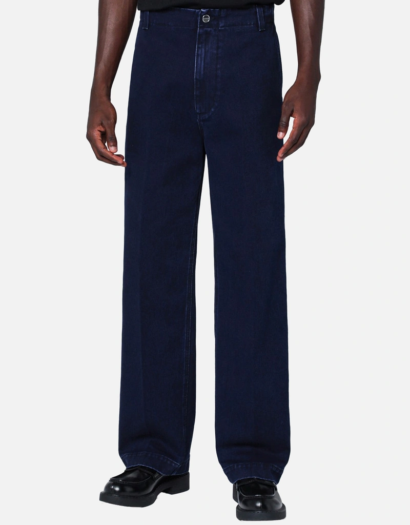 Gucci ダークブルーデニム ジーンズ Gucci Dark blue washed denim trousers (All New In) IFCHIC.COM