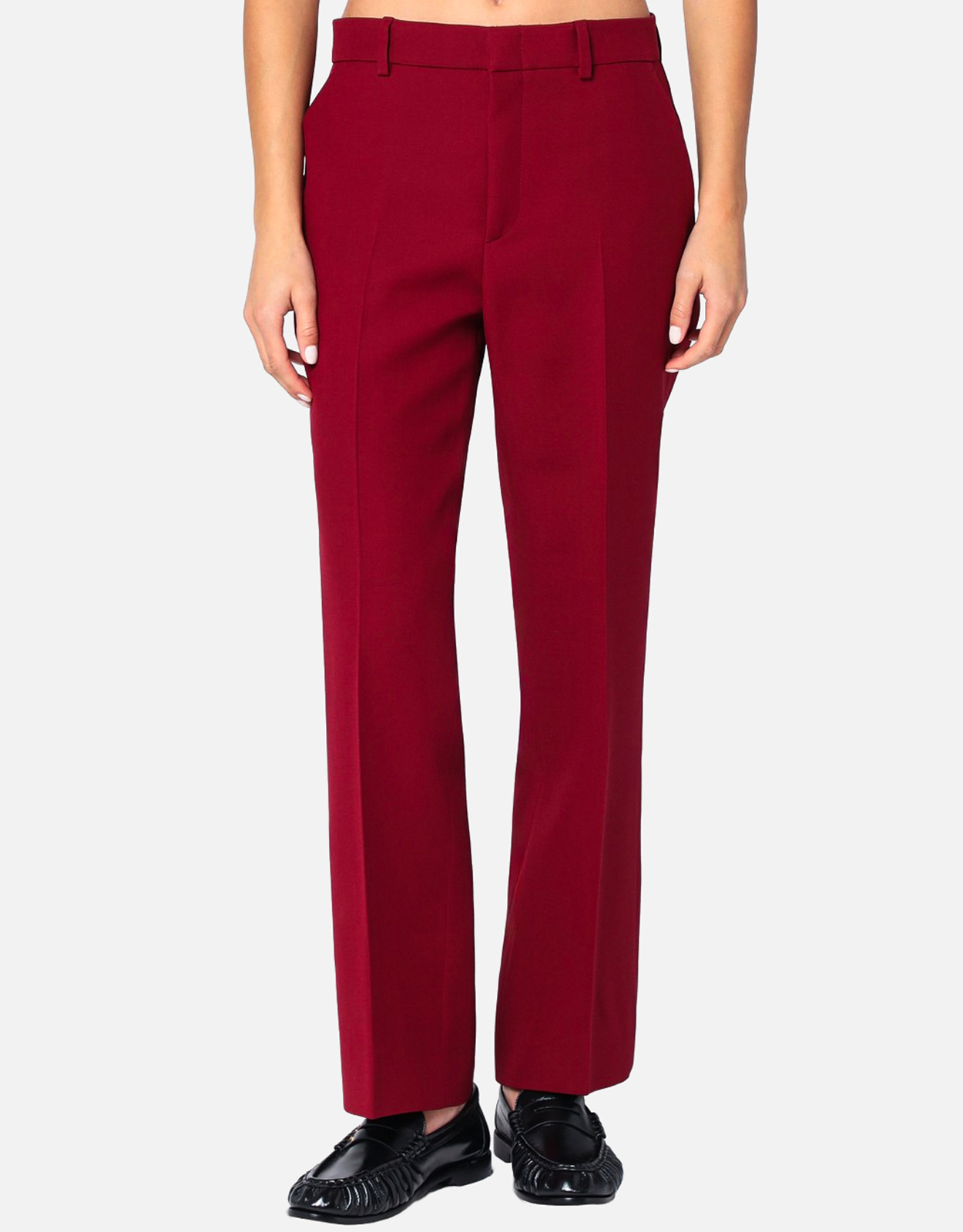 Gucci ウールシルク刺繍パンツ (パンツ) IFCHIC.COM