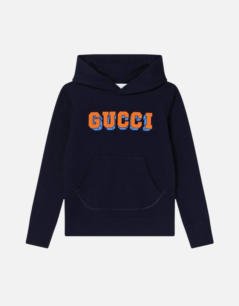 Gucci Kids キッズコットンロゴフーディー (男の子（4-16歳）,ボーイズ