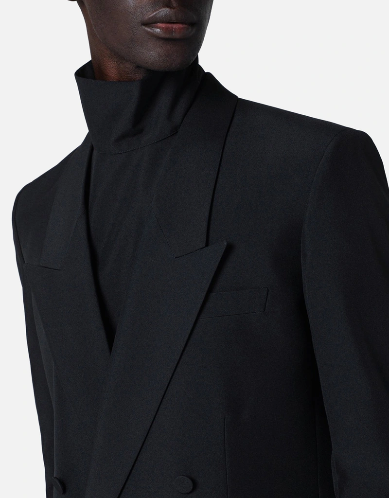 Gucci メンズ ダブルブレスト テクニカルパナマジャケット (すべての