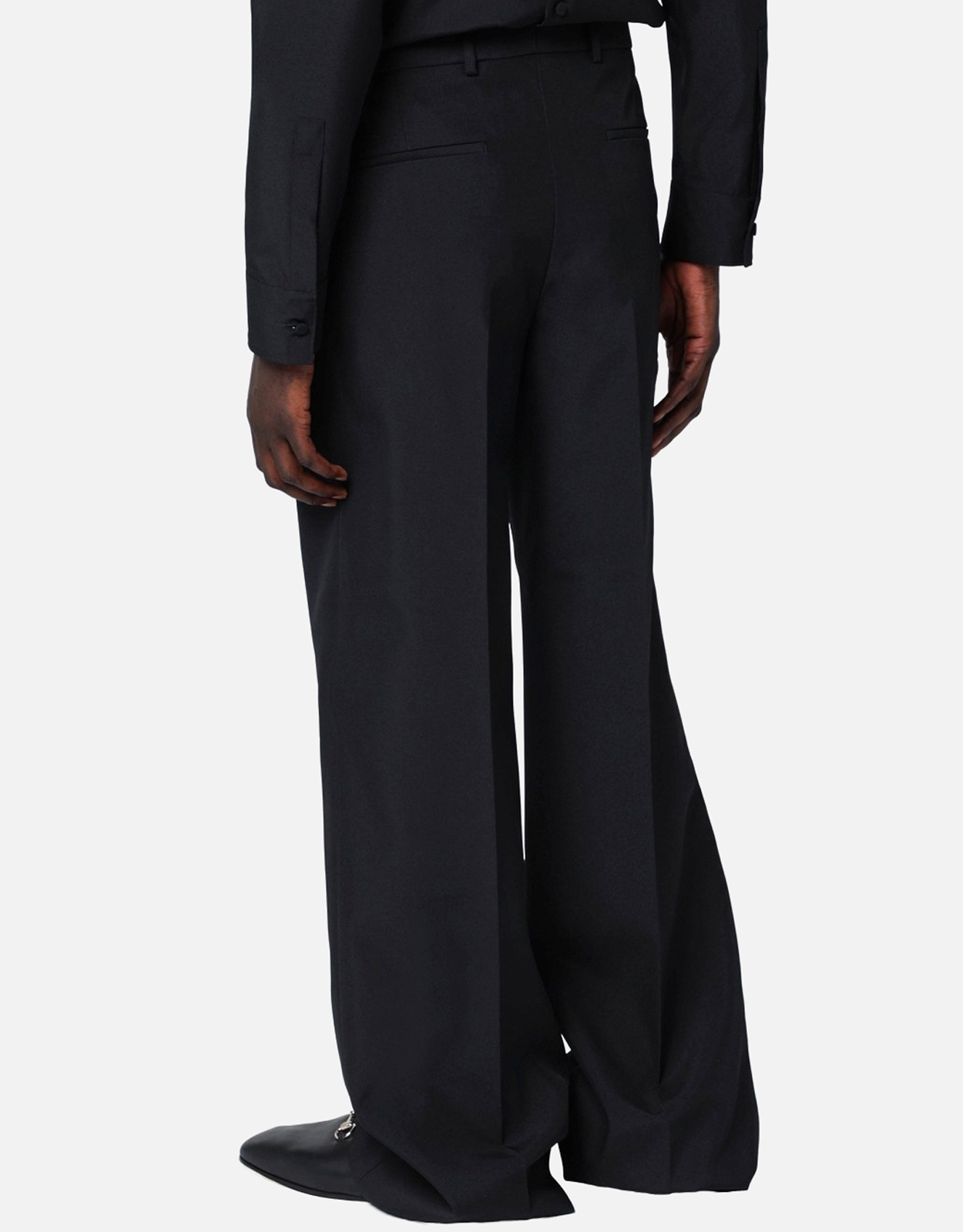 Gucci メンズ シルクツイル ルーズフィットパンツ (すべての新品
