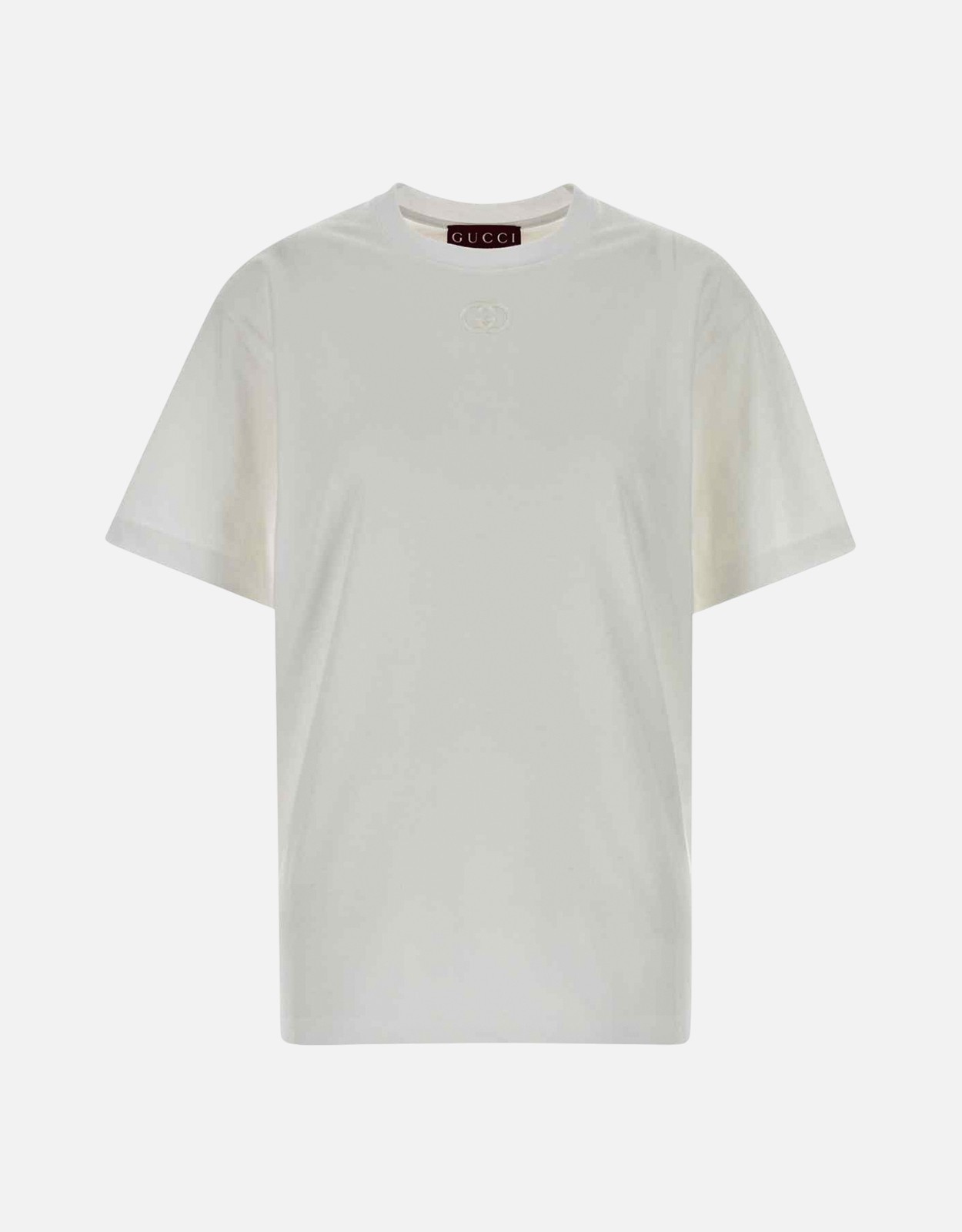 GUCCI Gucci Cotton Jersey T-Shirt With Embroidery - XS　グッチ コットン ジャージ T シャツ 刺繍入り - XS