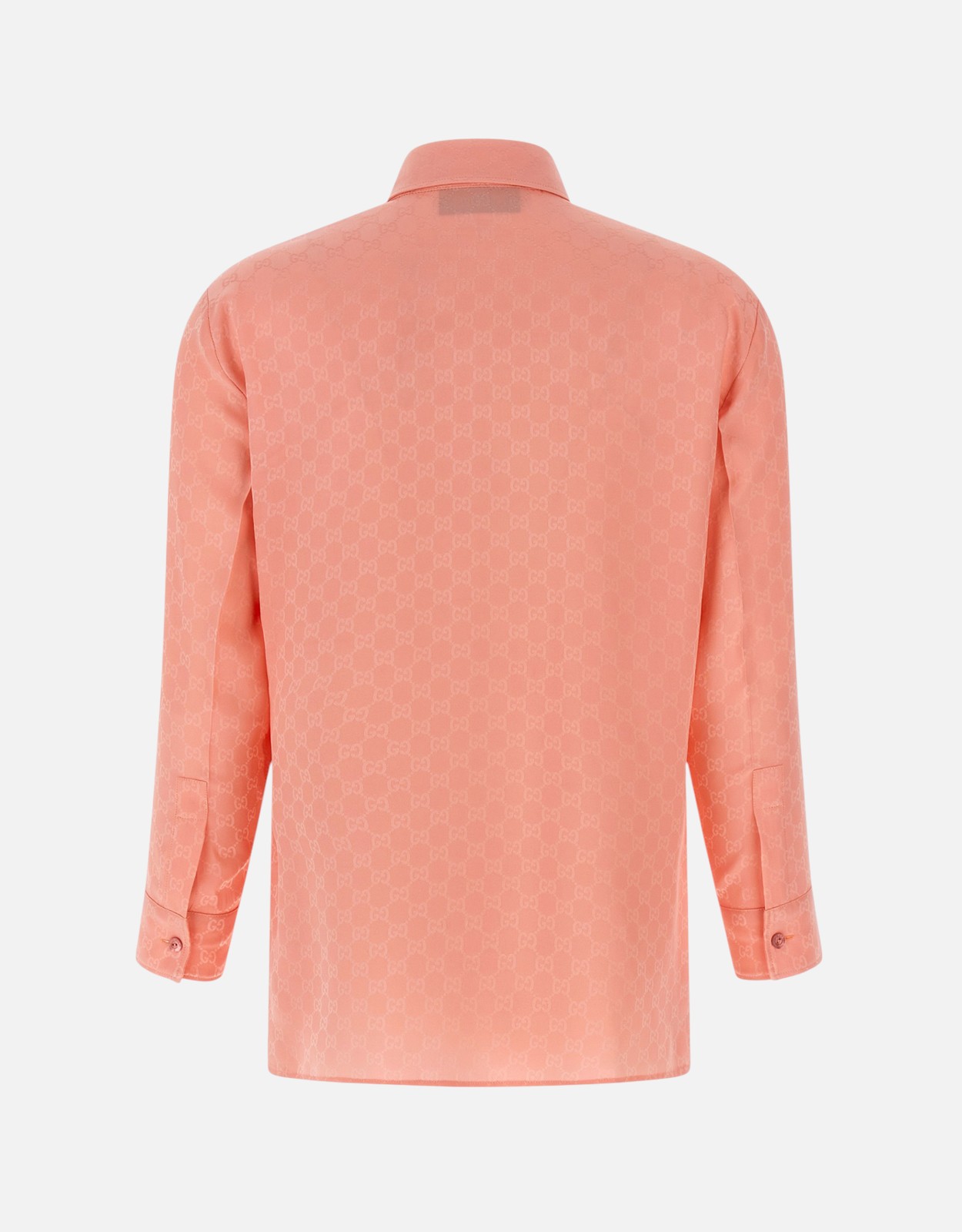 Gucci シルクGGニット長袖シャツ (すべての新品) IFCHIC.COM