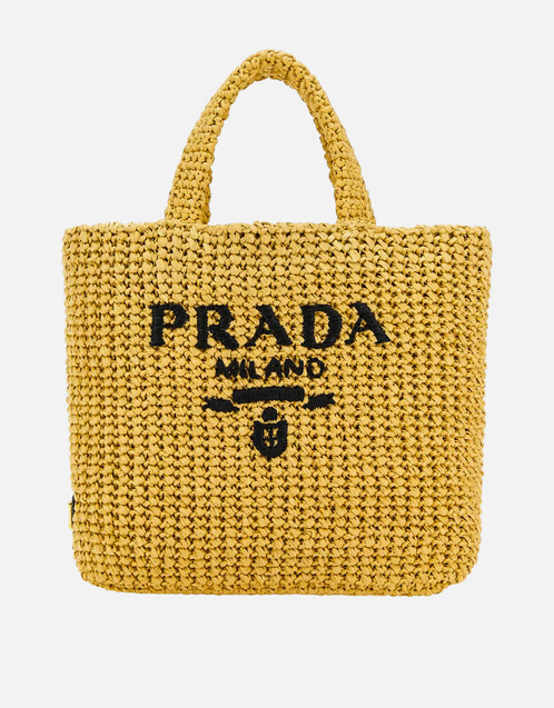 Prada 小さなかぎ針編みトートバッグ () IFCHIC.COM
