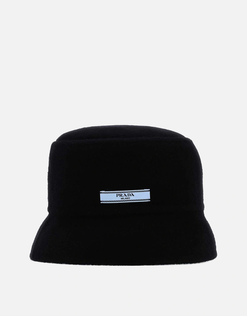Prada ミッドナイトブルー カシミヤ バケットハット () IFCHIC.COM