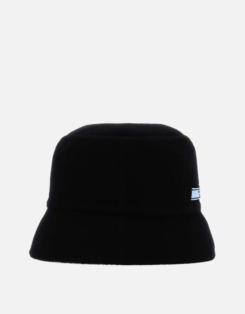 Prada ミッドナイトブルー カシミヤ バケットハット () IFCHIC.COM