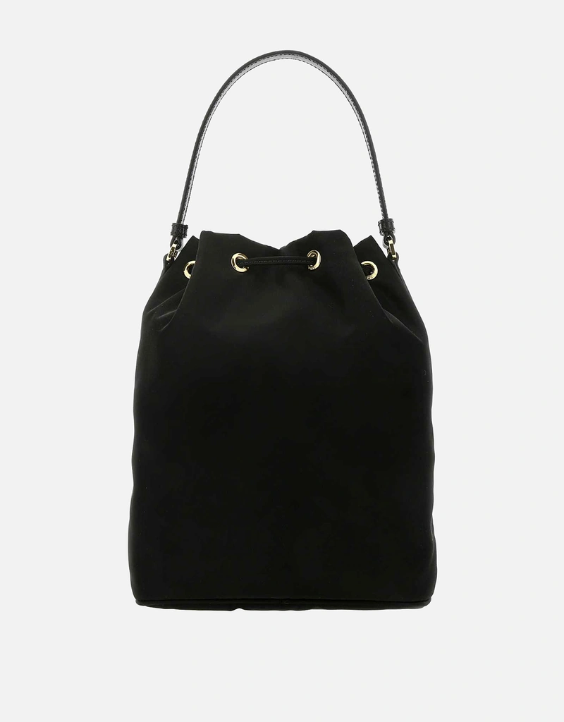 PRADA ブラック バケットバッグ Prada ブラック Re-Nylon デュエット バケットバッグ () IFCHIC.COM