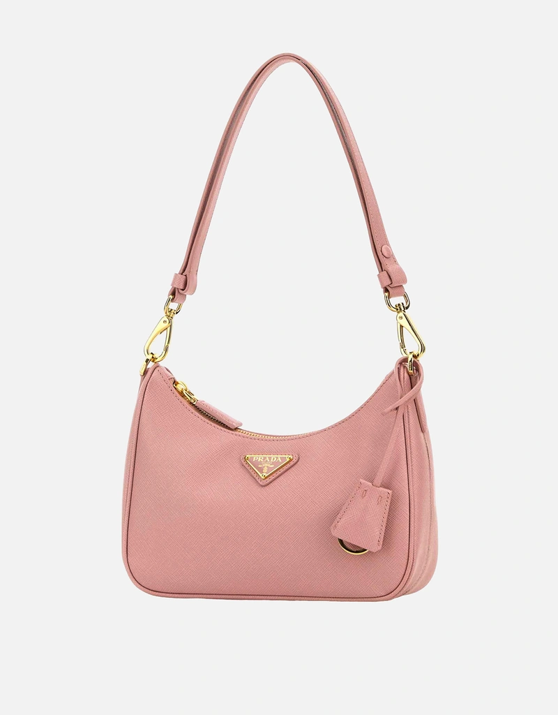Prada リエディションミニサフィアーノレザーショルダーバッグ