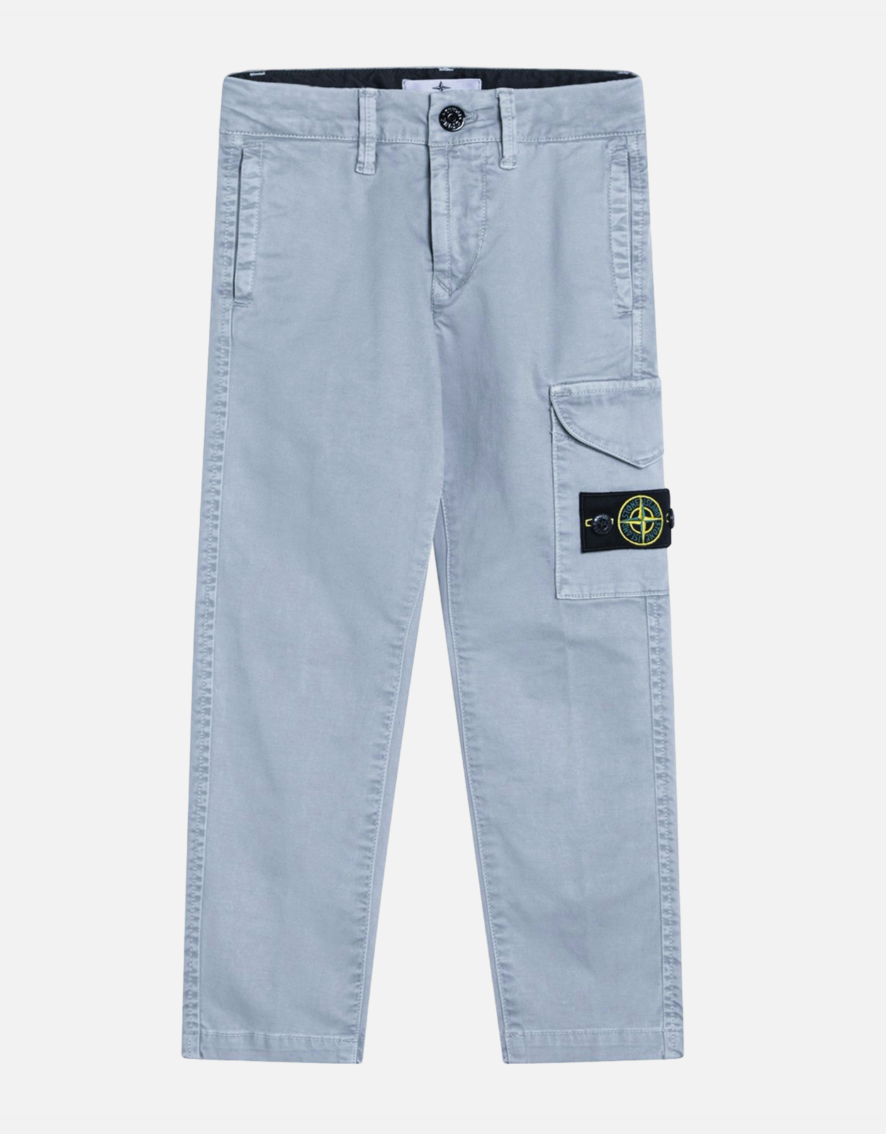 Stone Island Kids Cotton Blend Trousers - Year 8　Stone Island キッズ コットン ブレンド パンツ - Year 8 Stone