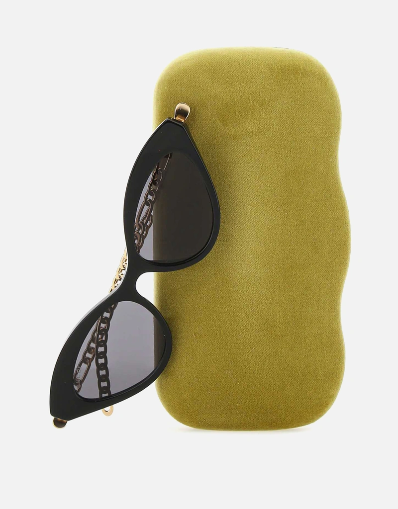 GUCCI メタル＆アセテート サングラス　新品 Gucci ツートーンアセテート＆メタルサングラス () IFCHIC.COM
