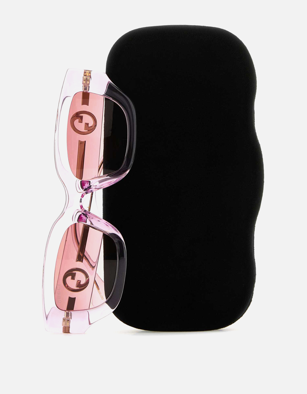 Gucci ピンクアセテートサングラス () IFCHIC.COM