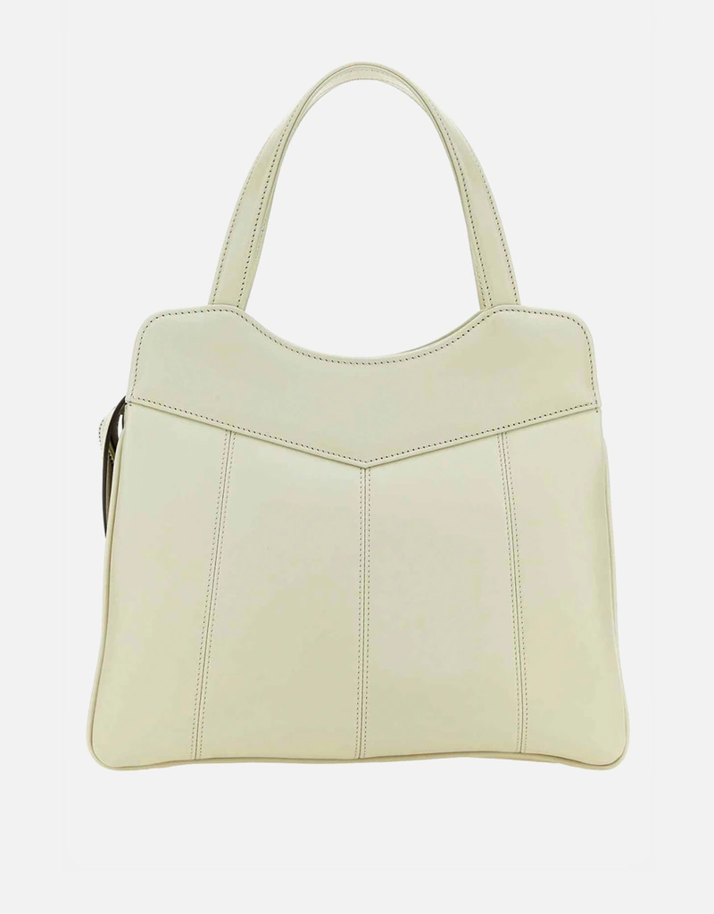 【GUCCI 】ホワイトレザーハンドバッグ Gucci プチGG小型レザーハンドバッグ () IFCHIC.COM