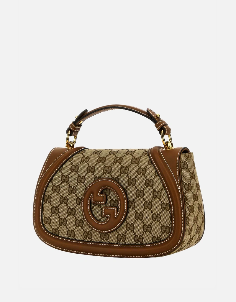 Gucci Blondie Medium Canvas Crossbody Bag () IFCHIC.COM