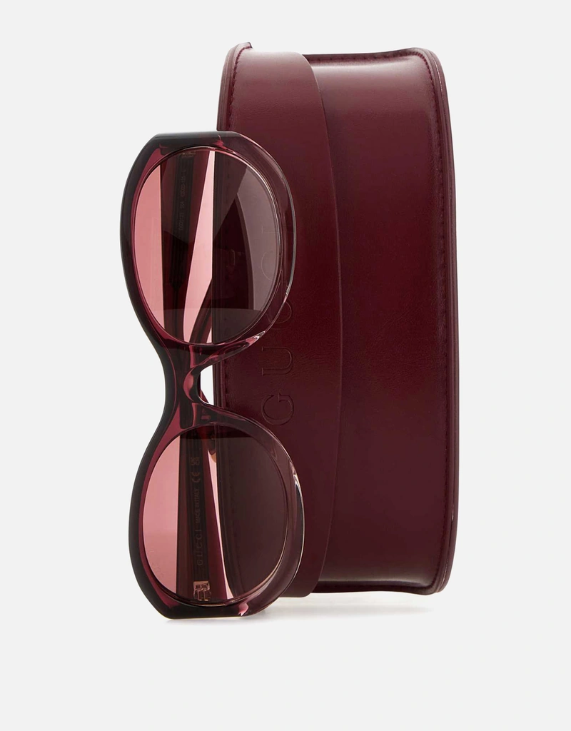 GUCCI バーガンディ サングラス Gucci バーガンディアセテートサングラス () IFCHIC.COM