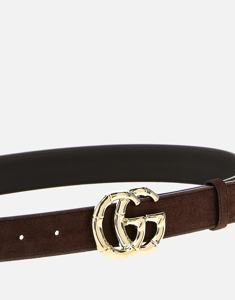 Gucci GG Marmont スエード ベルト () IFCHIC.COM