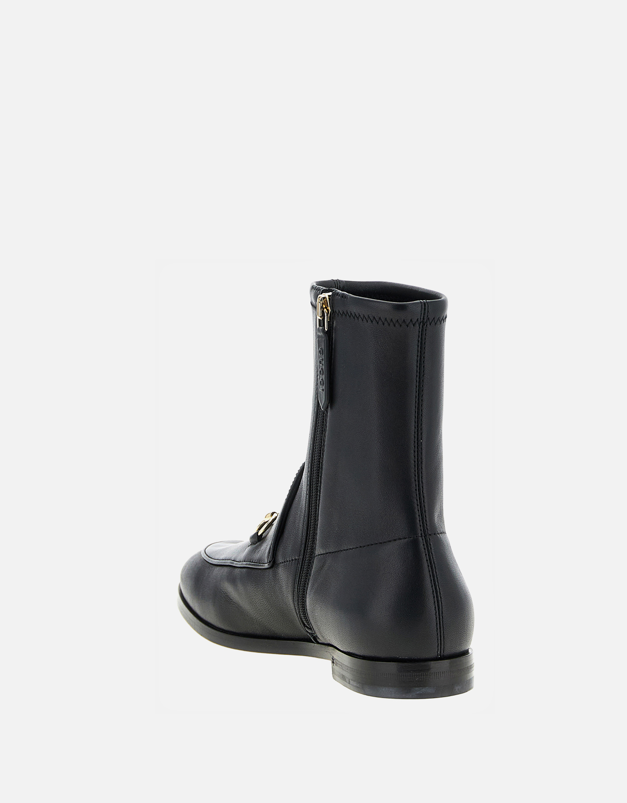 Gucci ジョルダーントレザーアンクルブーツ () IFCHIC.COM