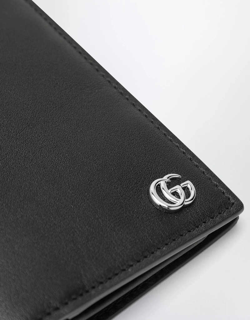 Gucci メンズGGマーモントレザーロングウォレット (アクセサリ,Wallets