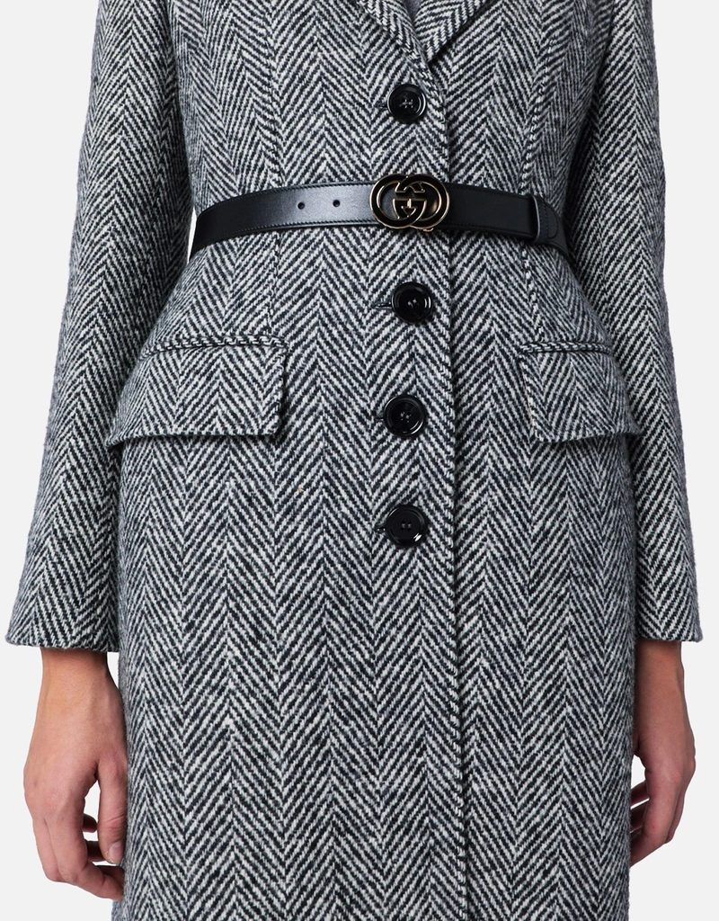 Gucci インターロッキングGバックル付きベルト (ベルト) IFCHIC.COM