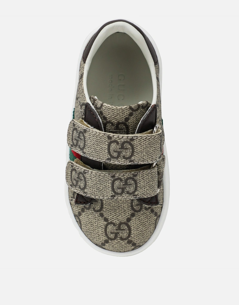 Gucci Kids キッズ エーススニーカー レザー (すべての新品) IFCHIC.COM