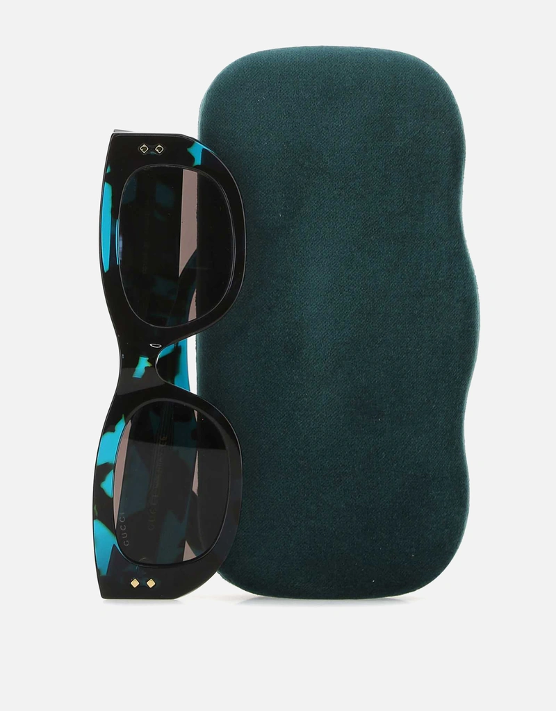 Gucci マルチカラーアセテートサングラス () IFCHIC.COM