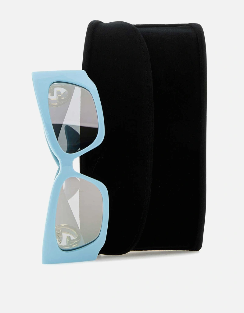 Gucci ライトブルーアセテートサングラス () IFCHIC.COM