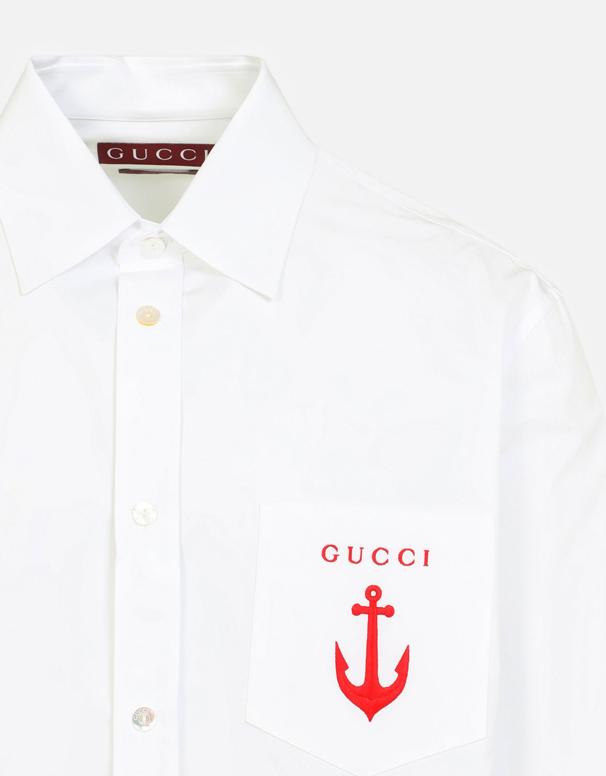 Gucci メンズEasyコットンシャツ (すべての新品) IFCHIC.COM