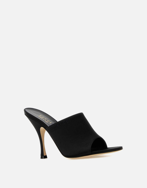 GUCCI ブラック　ハラコ　ファブリックミュール 高ヒール　イタリア製 4816495-new_thickbox.jpg