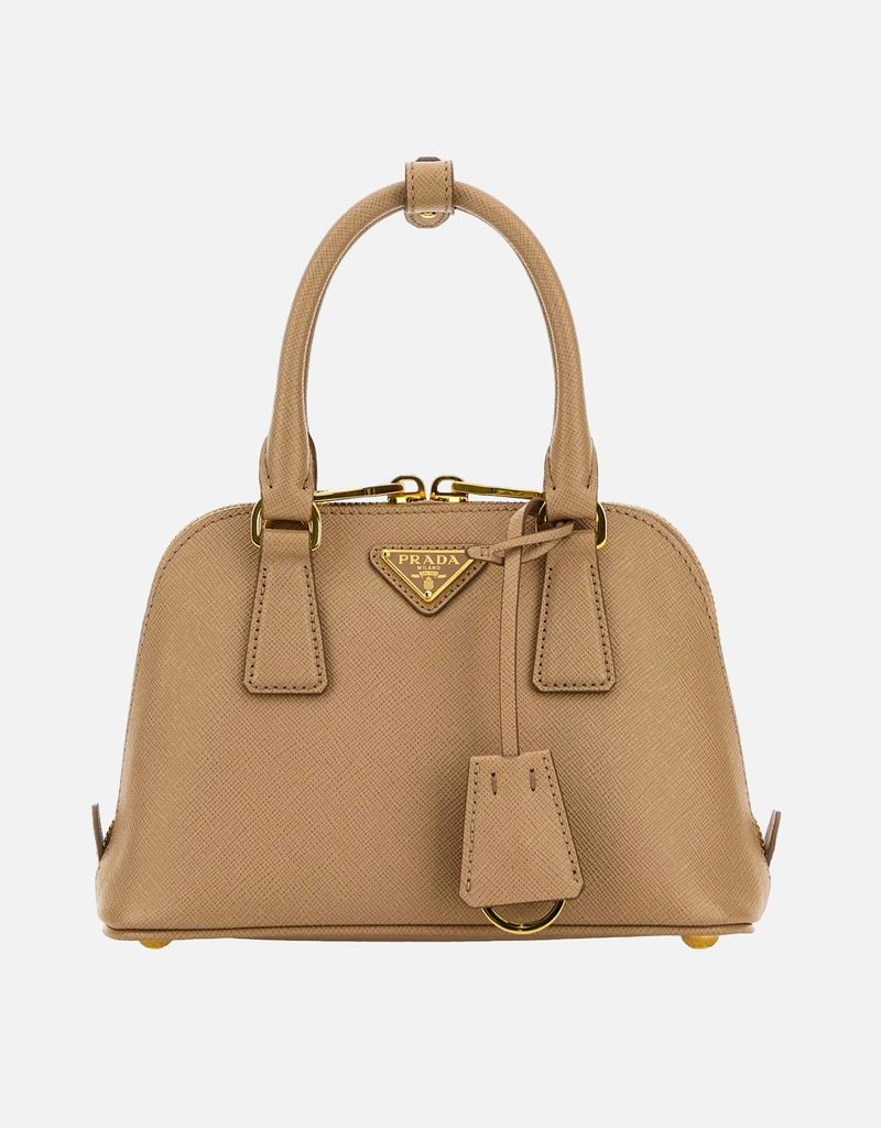 Prada ベージュレザーハンドバッグ () IFCHIC.COM