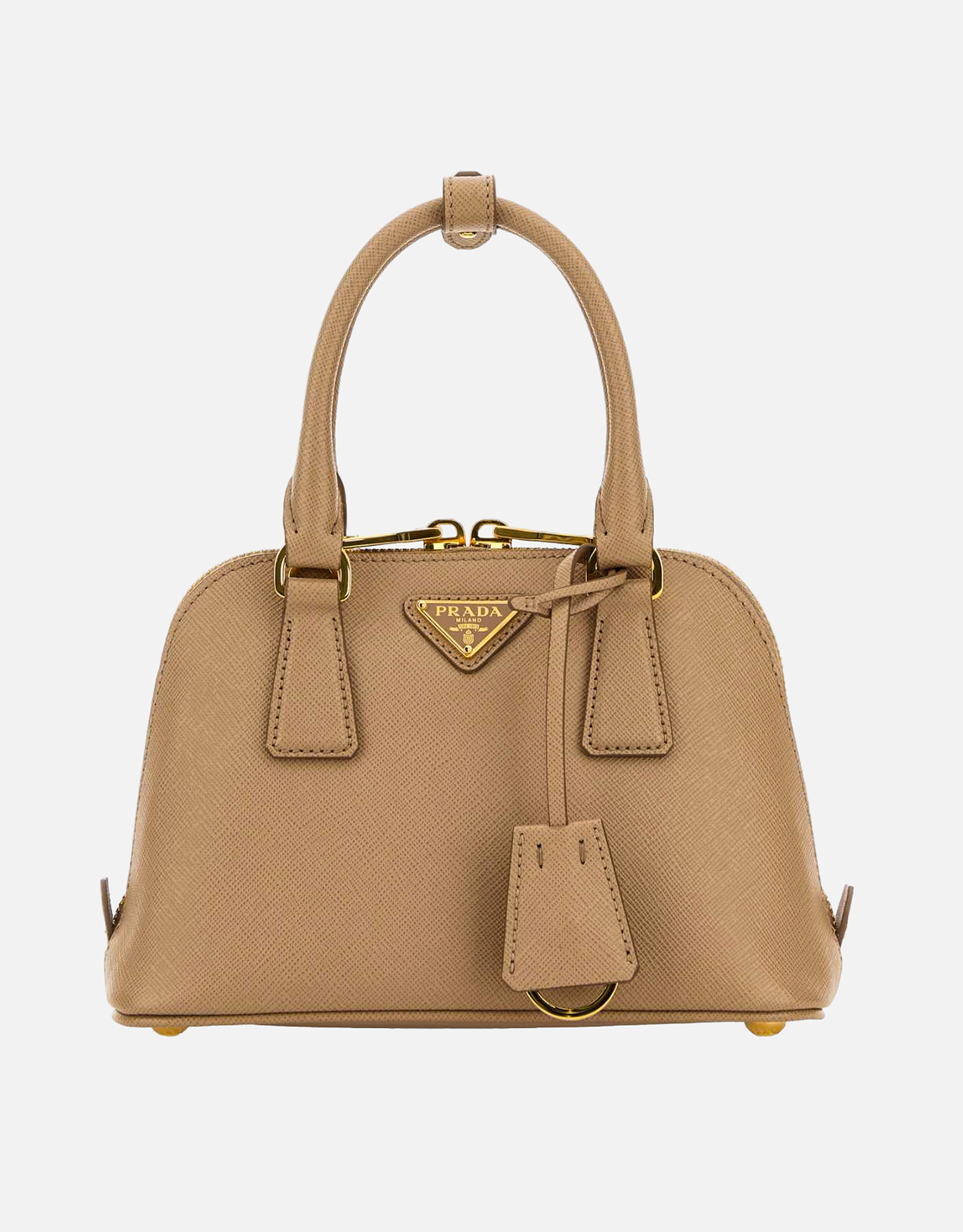 Prada ベージュレザーハンドバッグ () IFCHIC.COM