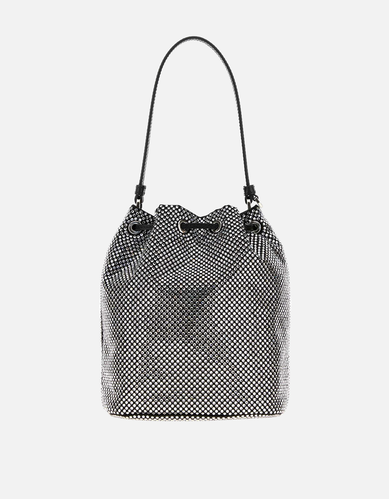 Prada 刺繍入りサテンバケットバッグ () IFCHIC.COM