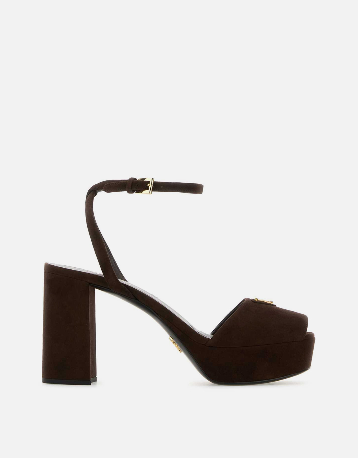 Prada ブラウンスエードサンダル () IFCHIC.COM