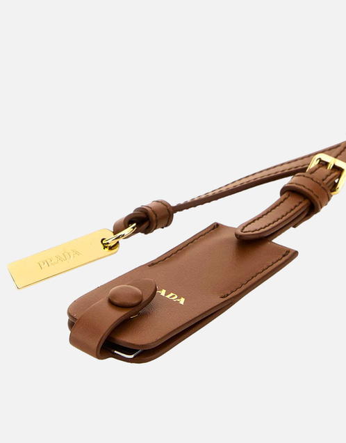 Prada レザーキーチェーンチャーム ミラーケース付 () IFCHIC.COM