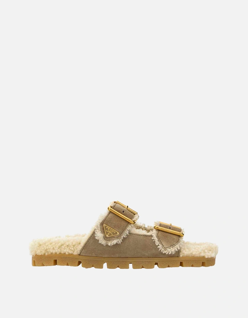 Prada サンドスエードスリッパ () IFCHIC.COM